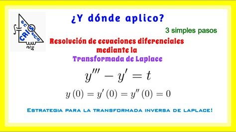 Solución De Ecuaciones Diferenciales Con Transformadas De Laplace ¿y