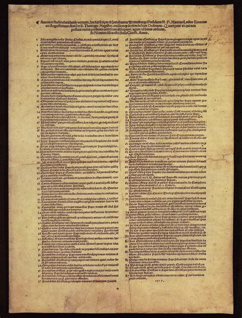 2016102 Ninety Five Theses
