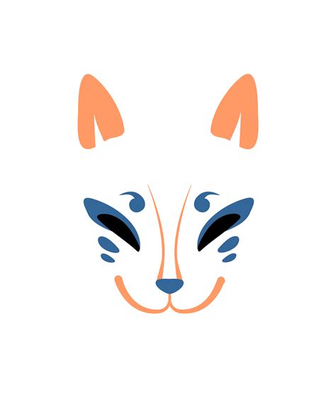 Japanese Fox Mask Kitsune Edit Japanese Fox Mask Japanese Fox
