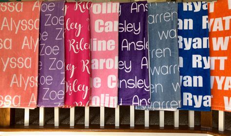 Personalized Blanket, Large Print Name Blanket, Personalize Baby ...