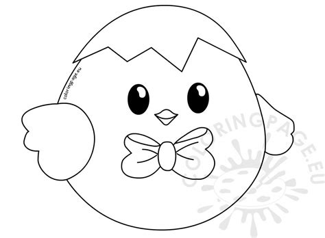 Cartoon farm animals coloring pages free baby animal coloring pages. Cute Baby Easter Chick Printable - Coloring Page