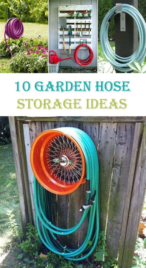10 Creative Diy Garden Hose Storage Ideas Hose Storage Garden Hose