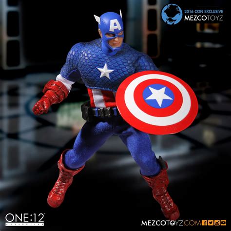 One12 Collective Captain America Deluxe Classic Version Con Exclusive