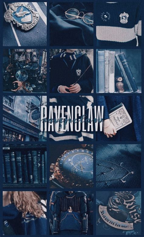 Ravenclaw Aesthetic Blue Harry Potter Edit Harry Potter Welt Arte Do