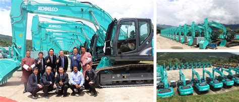 Japan Ted Bhutan With Kobelco News Release Kobelco Construction Machinery Southeast