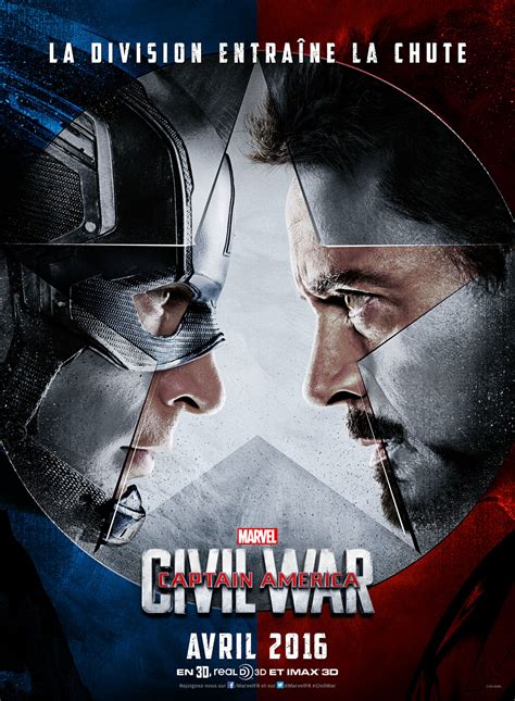 Affiche Du Film Captain America Civil War Photo 48 Sur 60 Allociné