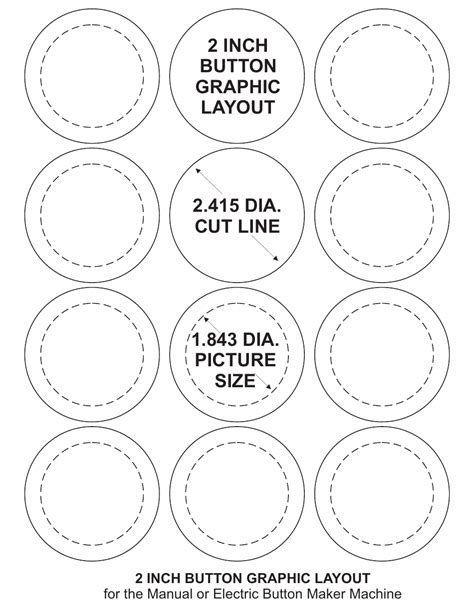 2 Inch Button Graphic Layout Download Printable Pdf Templateroller