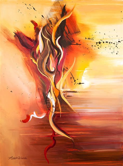 Dance Of Passion Painting By Michelle Constantine Pixels
