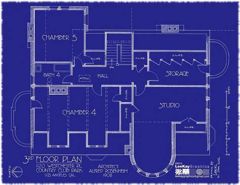 1120 Westchester Pl 3rd Floor Plan American Horror Story House And