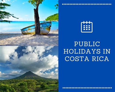 Public Holidays In Costa Rica In Year