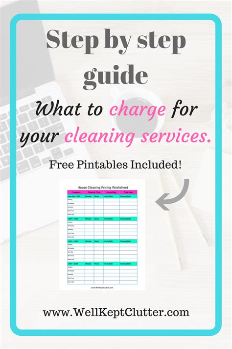 Not Sure What To Charge For House Cleaning Services Step By Step Guide