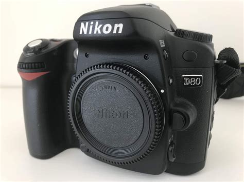 Nikon D80 Med Laddare 387527275 ᐈ Mbo2018 På Tradera