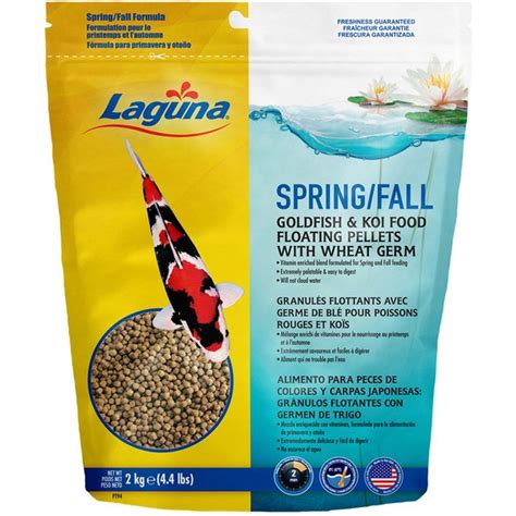 Tetra Pond Spring And Fall Diet Transitional Fish Food 308 Lb Bag