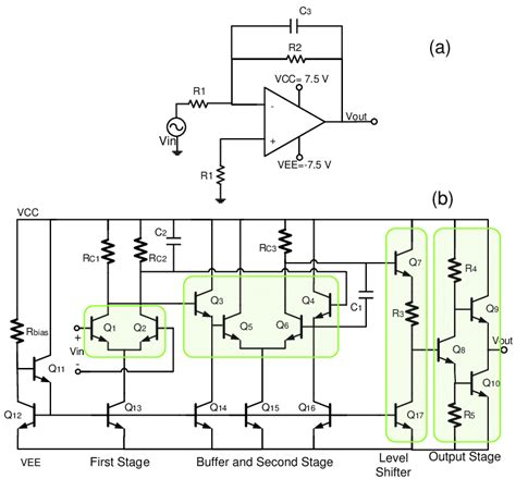 Operational Amplifier Circuit Diagram
