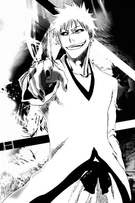 Hollow Ichigo Manga Bleach Rukia Bleach Kurosaki Ichigo Gin Bleach Shinigami Manga Anime