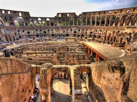 Viajar A Roma Visita Coliseo Subterráneo Arena Foro Y Palatino