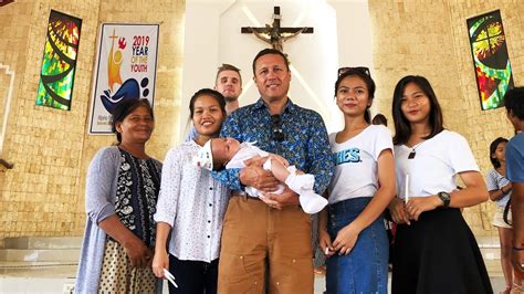 Christening A Baby In The Philippines And The After Party Youtube