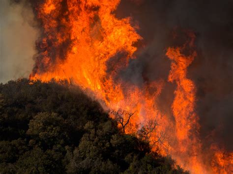 California Wildfires Fears Radioactive Waste Could Be Caught In