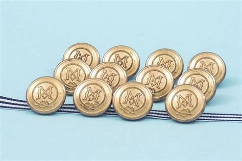 Sets Of Vintage British Gilt Metal Livery Buttons By Firmin Etsy