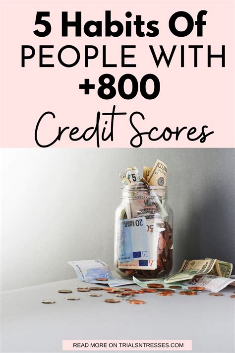 5 Habits Of People With 800 Credit Scores Millennial In Debt