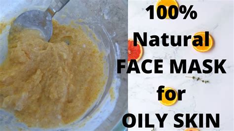 Orange Peel Face Mask Naturally For Oily Skin Youtube