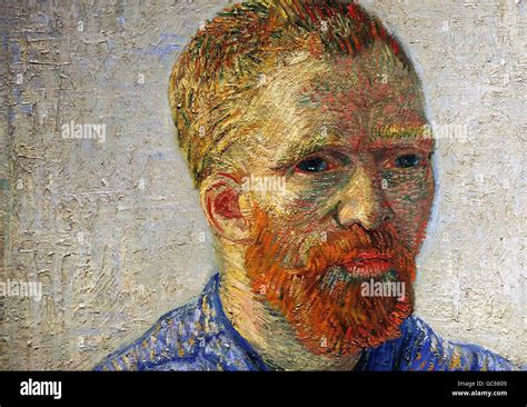 Dutch Vincent Van Gogh Self Portrait As A Painter Hi Res Stock