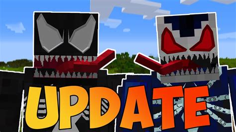 Venom In Minecraft Legends Mod Update 2021 Minecraft Youtube