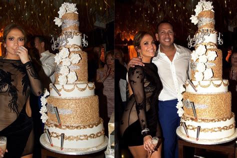 Jennifer Lopezs 48th Birthday Cake Was More Glamorous Than Her Cut Out Dress