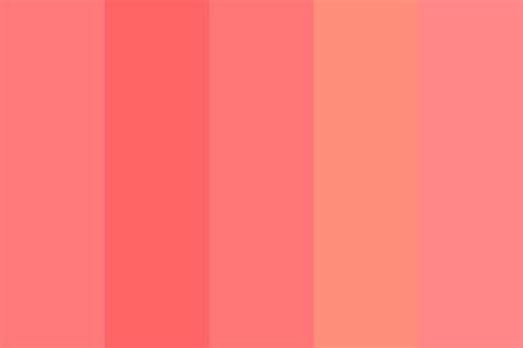 Pink Coral Color Palette