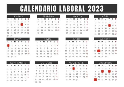 Calendario Laboral 2023 Festivos De España Y Puentes En Cada Comunidad