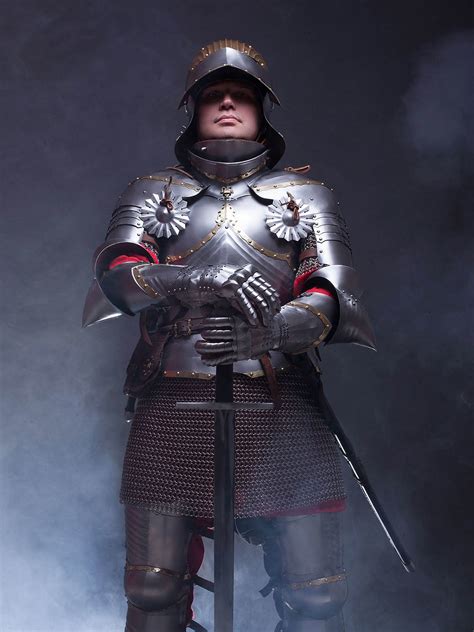 German Gothic Full Armor Kit Of The 15th Century For Sale Steel Mastery