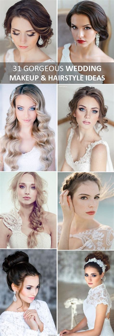 31 Gorgeous Wedding Makeup And Hairstyle Ideas For Every Bride Wedding