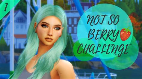 The Sims 4 Not So Berry Challenge🍓 Part 1 Mint Generation💚 Youtube