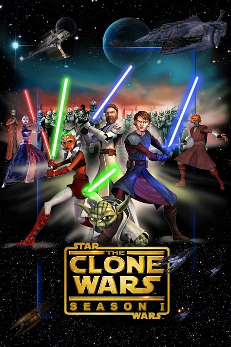 Star Wars The Clone Wars Tv Series 2008 Posters — The Movie