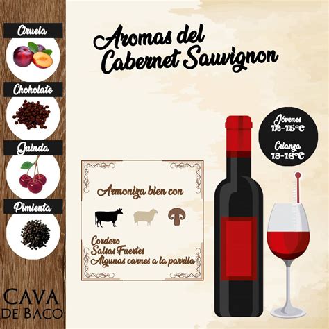 Aromas Del Cabernet Sauvignon Vinos Aromas Licor