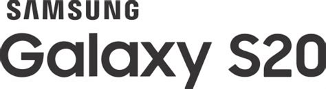 Descargar Logo Samsung Galaxy S20 EPS AI CDR PDF Vector Gratis