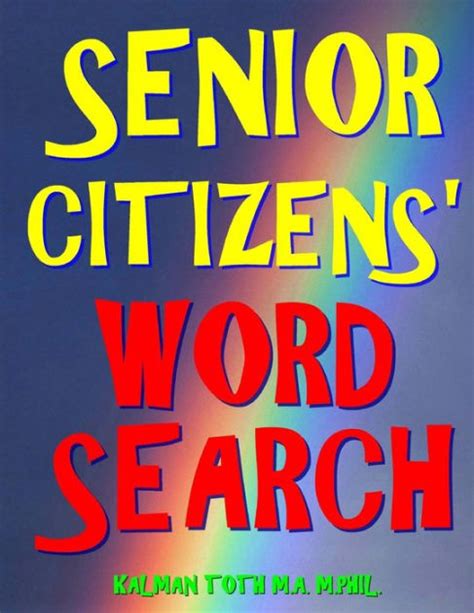 Senior Citizens Word Search 111 Extra Large Print Puzzles By Kalman