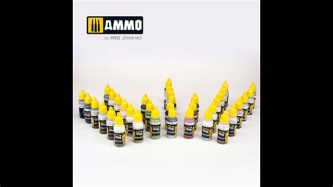 Ammo Ammo By Mig Jimenez Paint Range Product Review Youtube