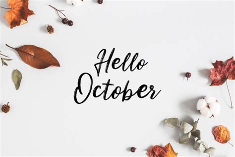 Hello October Desktop Wallpapers Top Free Hello October Desktop