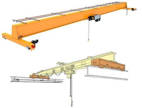 2 Ton Overhead Crane Single Girder Crane Ideal For Light Duty