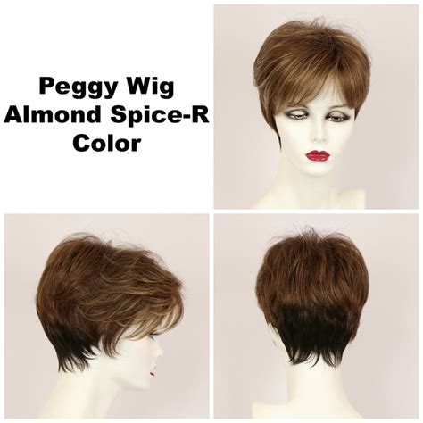 Peggy W Roots Short Wig Godivas Secret