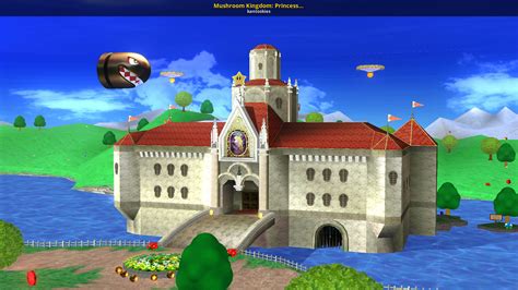 Mushroom Kingdom Princess Peachs Castle Super Smash Bros Wii U