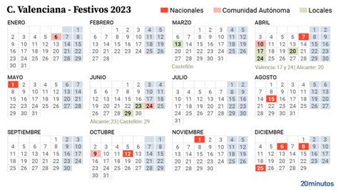 Calendario Laboral 2023 Valencia Festivos Colombianos 2021 Calendar