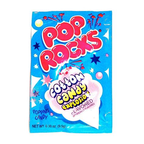 Details About Pop Rocks Cotton Candy Pack Of 12 Pop Rocks Candy Pop