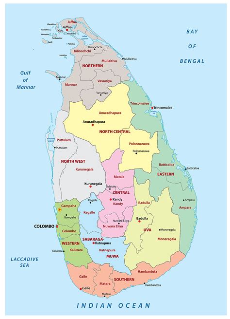 Sri Lanka Maps And Facts World Atlas