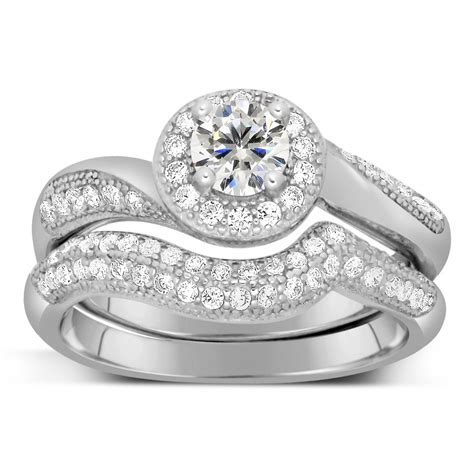 Wedding Ring Circle Diamond Jenniemarieweddings