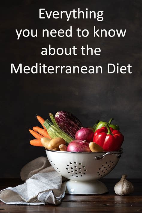 The Mediterranean Diet With A Food List