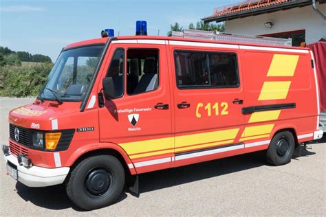 Es ist das ersteintreffende fahrzeug in den bereichen: Freiwillige Feuerwehr Weichs - TSF