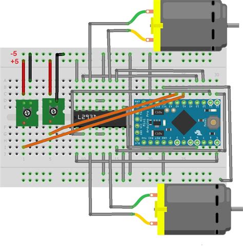 driving a dc motor with an arduino the l293d motor driver arduino images porn sex picture