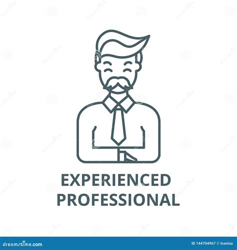 Experienced Professional Manager Businessman Success Growth Icon